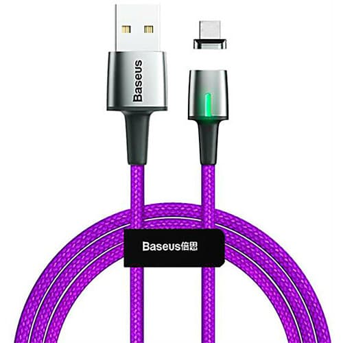 Baseus Zinc Magnetic Cable USB For Type-C 2A 2m Purple