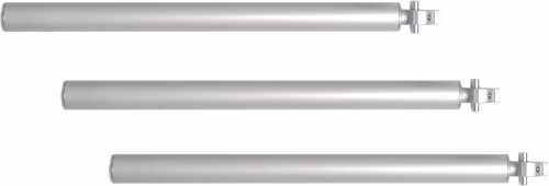 Автоматические преграждающие планки «Антипаника» из анодированного алюминия «PPA-07X» (3 шт., для серии STL)		