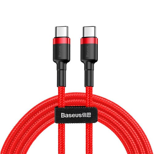Baseus Cafule Series Type-C PD2.0 60W Flash charge Cable (20V 3A) 2M Red