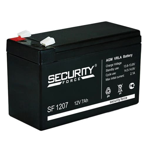Аккумулятор Security Force SF-1207