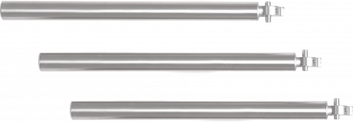 Автоматические преграждающие планки «Антипаника» из шлифованной нержавеющей стали «PPS-07X» (3 шт., для серии STL)		